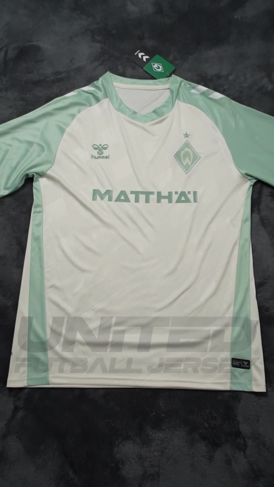 Unitedfootballkit.com | Werder Bremen 24-25 Away Jersey - Fans Version -Customize Name, Number and Patch | Worldwide Shipping